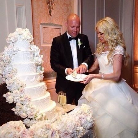 Rob and his then wife, Rachel